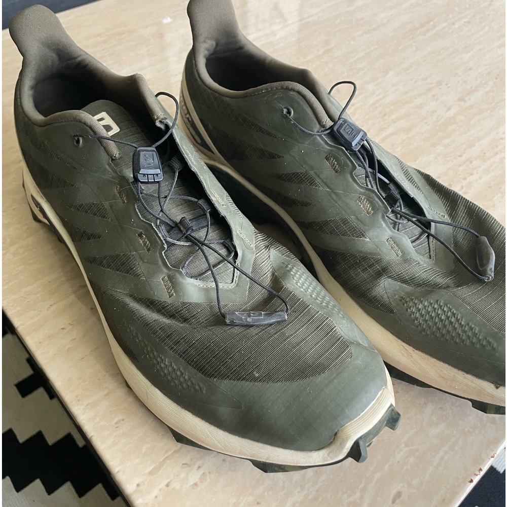 Salomon trail running shoes. Size 14US.